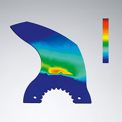 Significantly increased breakage resistance Significantly increased breakage resistance