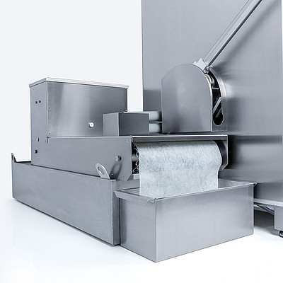 Belt filter coolant unit Belt filter coolant unit