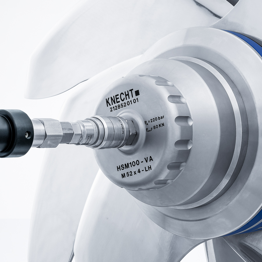 Hydromechanical clamping nut HSM 100 Hydromechanical clamping nut HSM 100