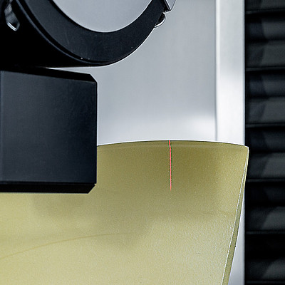 Laser measuring unit