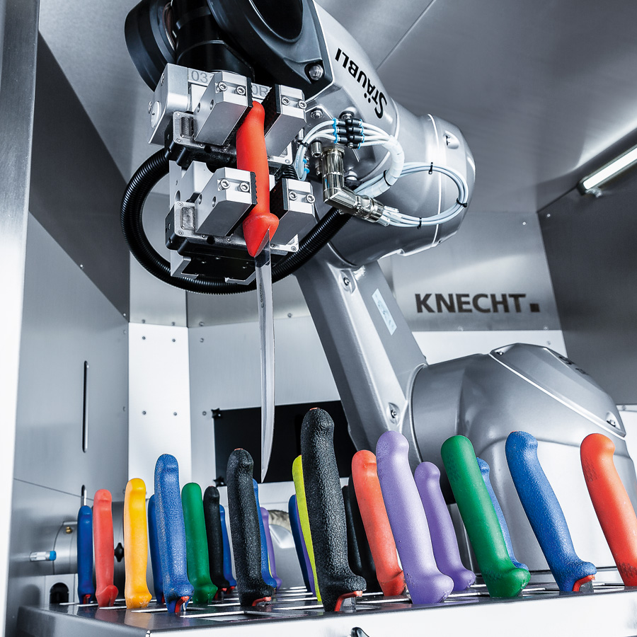 Fully Automatic Hand Knife Sharpening Machine E 50 R Fully Automatic Hand Knife Sharpening Machine E 50 R