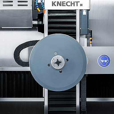 Circular knives up to 1200 mm (47.2 in) Circular knives up to 1200 mm (47.2 in)