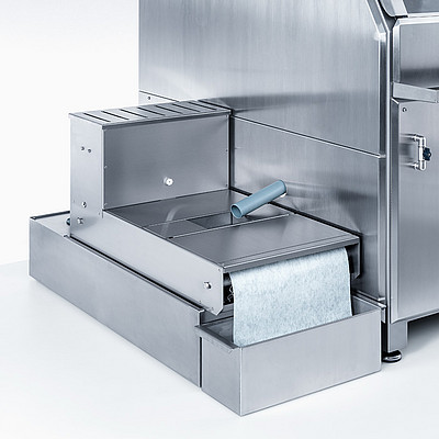 Belt filter coolant unit